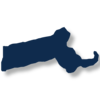 Silhouette of Massachusetts